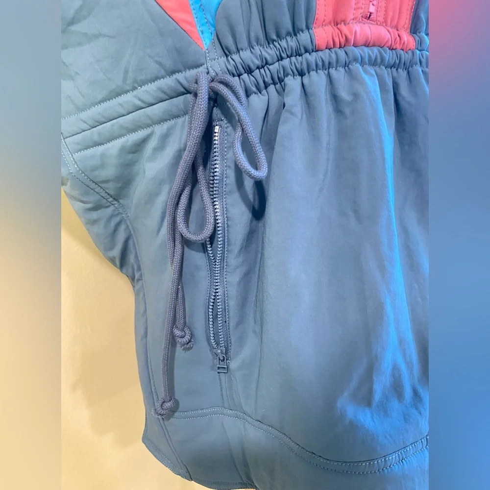 Daily‎ Practice by Anthropologie Puffer Poncho Colorful Women's Jacket size XS/S - Picture 7 of 15
